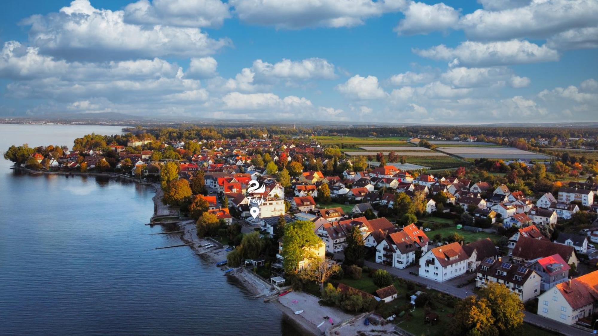 Fewo Seehof - Apartment Mit Seesicht Langenargen Luaran gambar